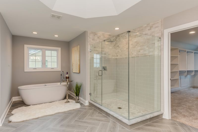 Open-Concept Master Bathrooms